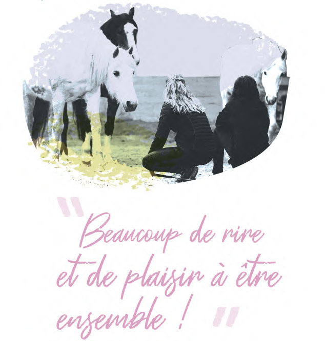 Beaucoup de rire et de plaisir à être ensemble